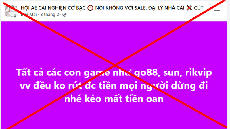 Go88 bị tố cáo xấu vô căn cứ